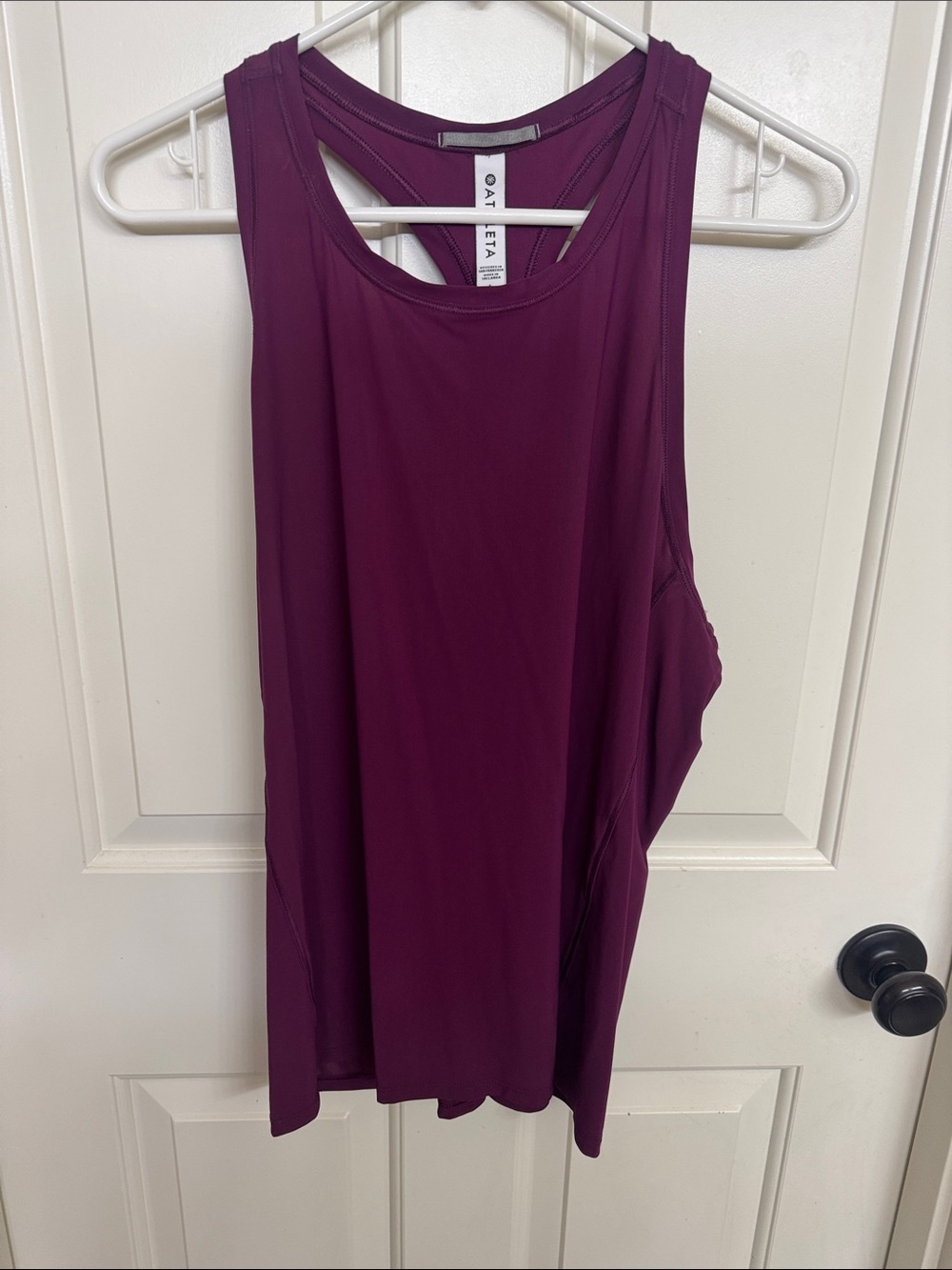Athleta Plum Racerback Performance Tank